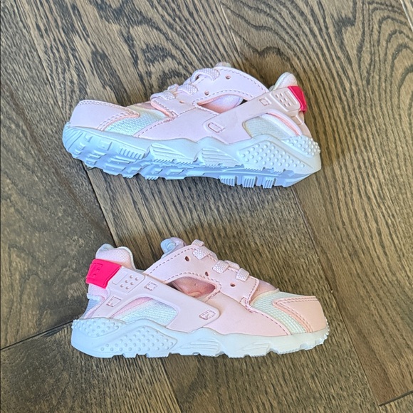Nike Other - Nike Pink and White Kids Sneakers 7c toddler baby